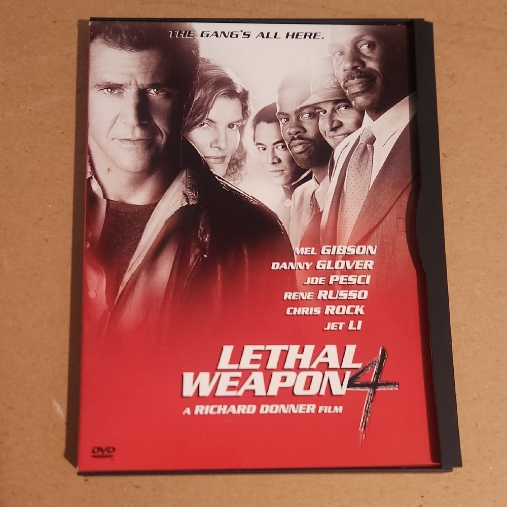 Lethal Weapon 4 DVD